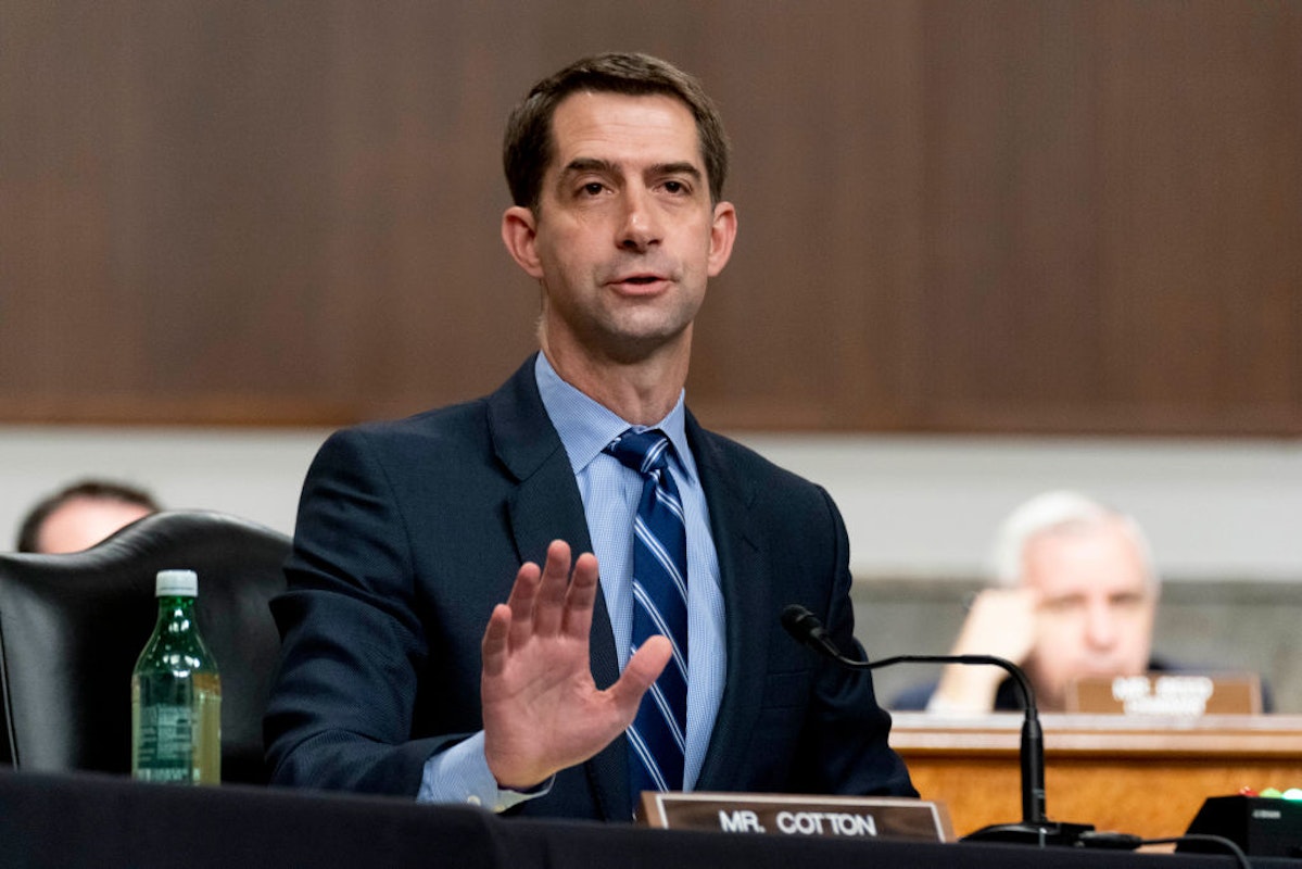 Tom Cotton Introduces Bill To Keep Critical Race Theory Out Of Military