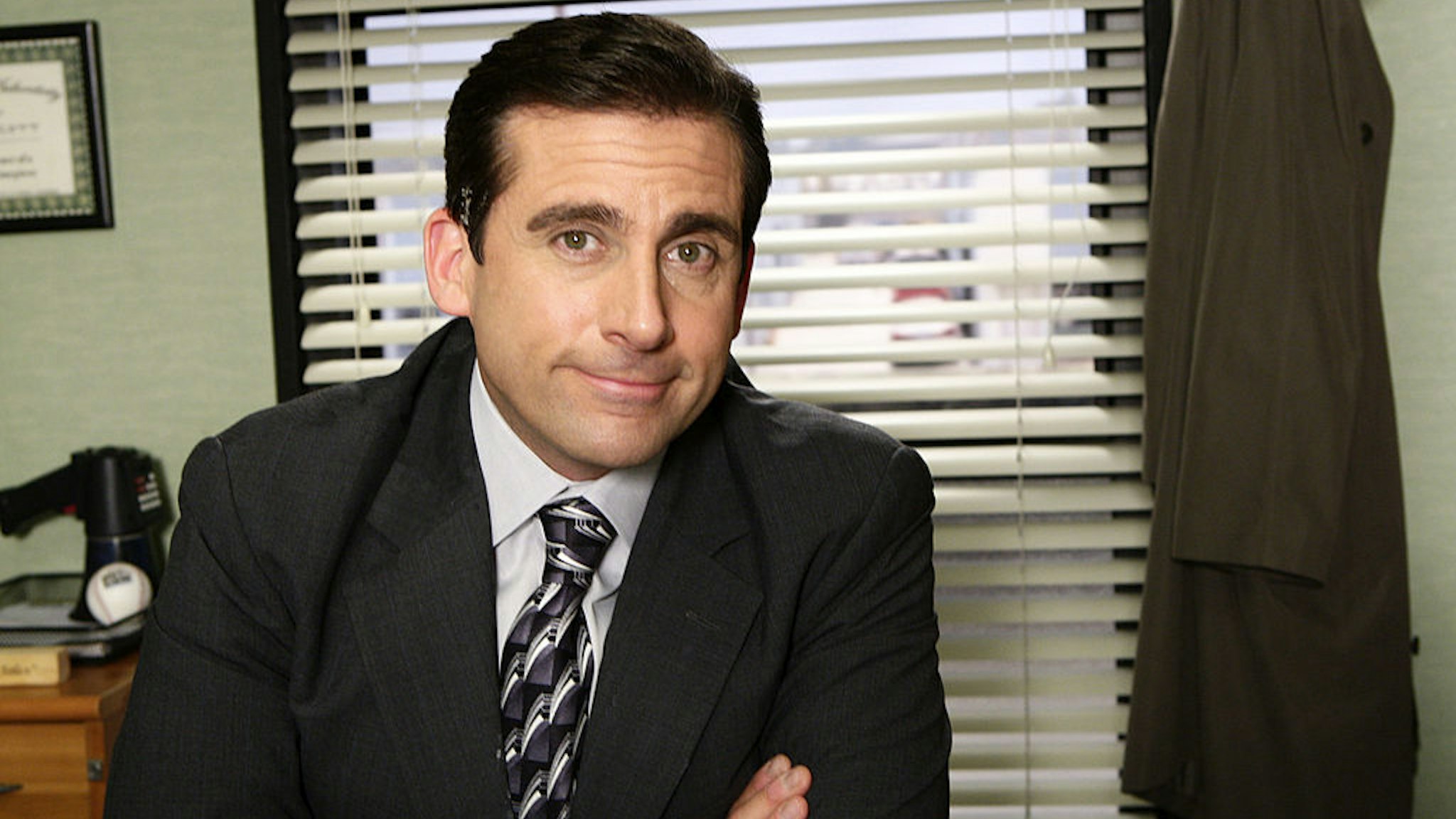 "Did I Stutter" Episode #4016 -- Airdate 05/01/2008 -- Pictured: Steve Carell as Michael Scott