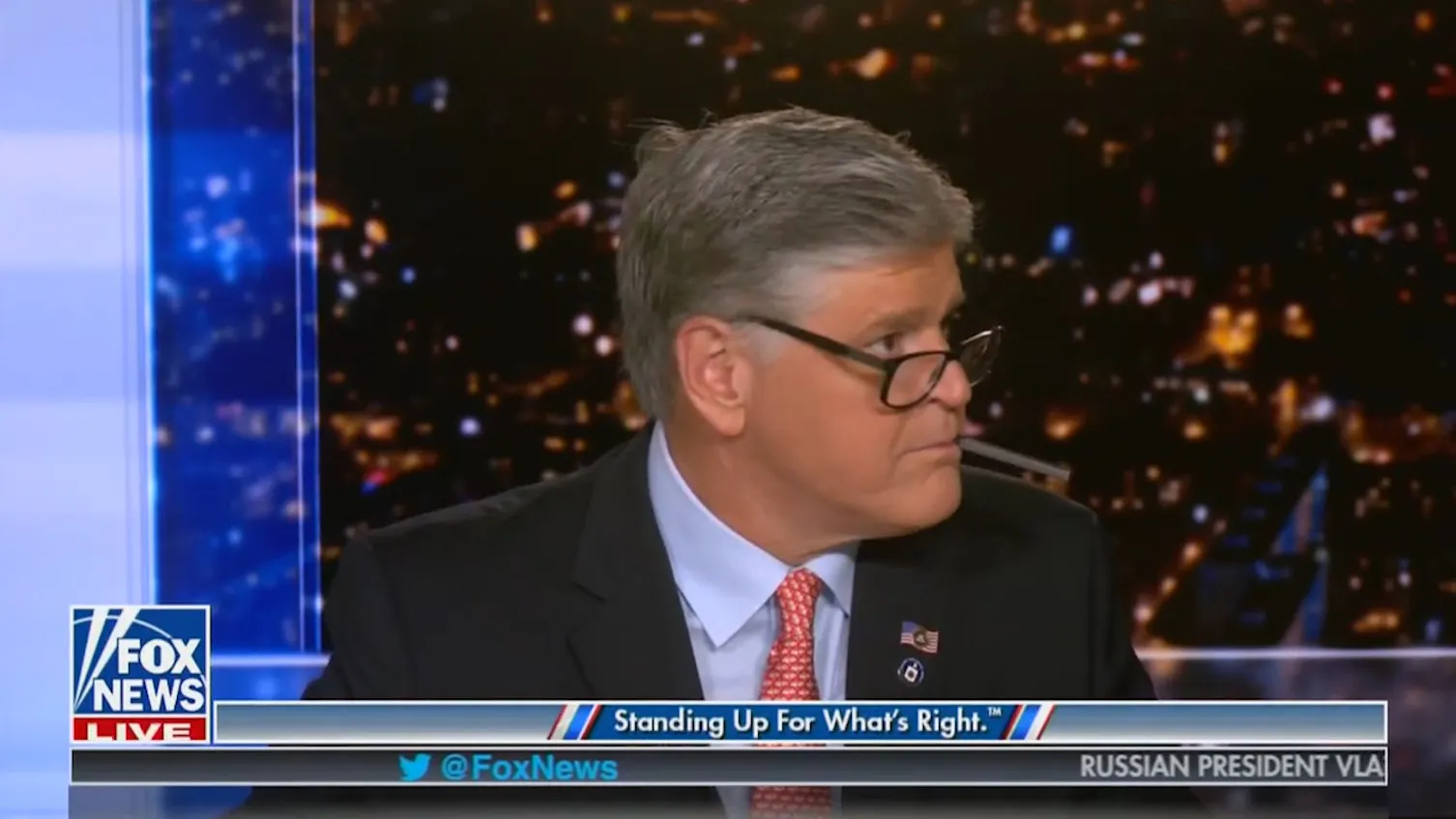 WATCH: Hannity Hilariously Vaping On TV When He Thought It Was Still Commercial Break