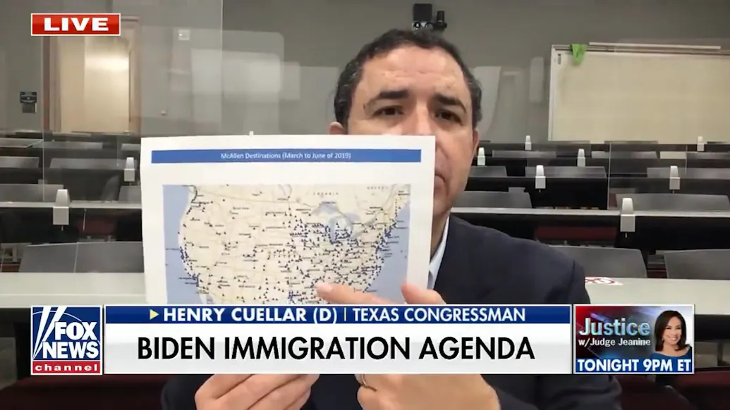 Democrat Lawmaker: Biden Admin ‘Purposely Withholding’ Number Of Migrants ‘Being Released’ Into U.S.