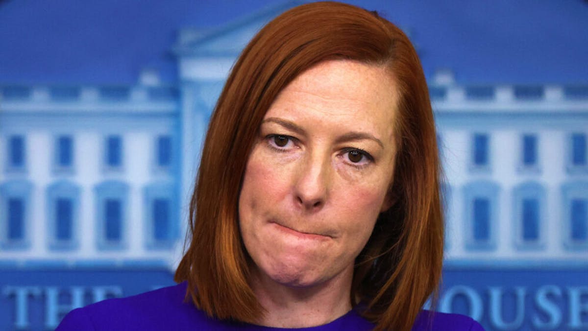 Jen Psaki Refuses To Deny That Biden Saw Doctor After Falling On Stairs
