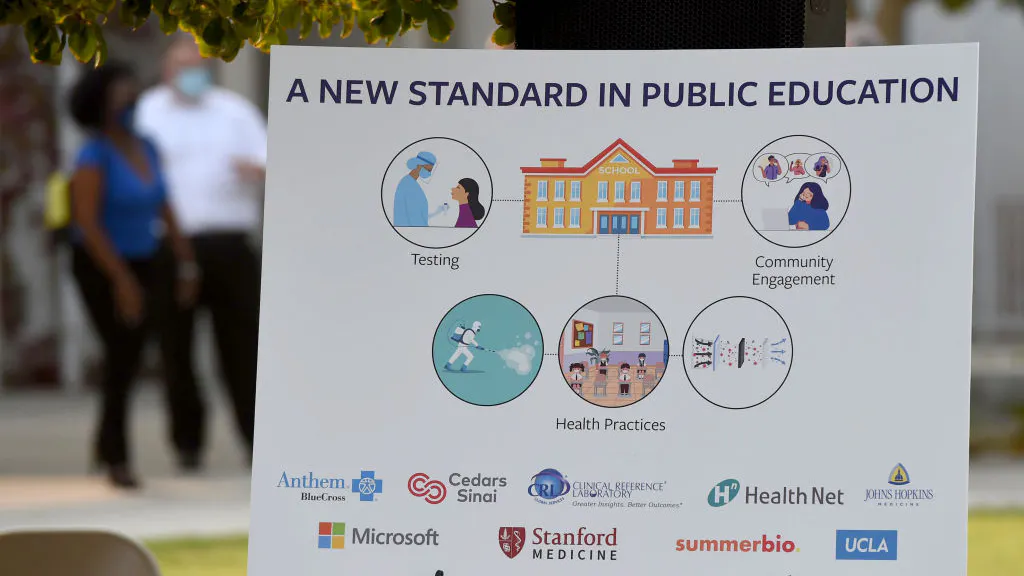 Los Angeles School District Uses Cartoon Video To Announce Required Daily COVID Check-Ins