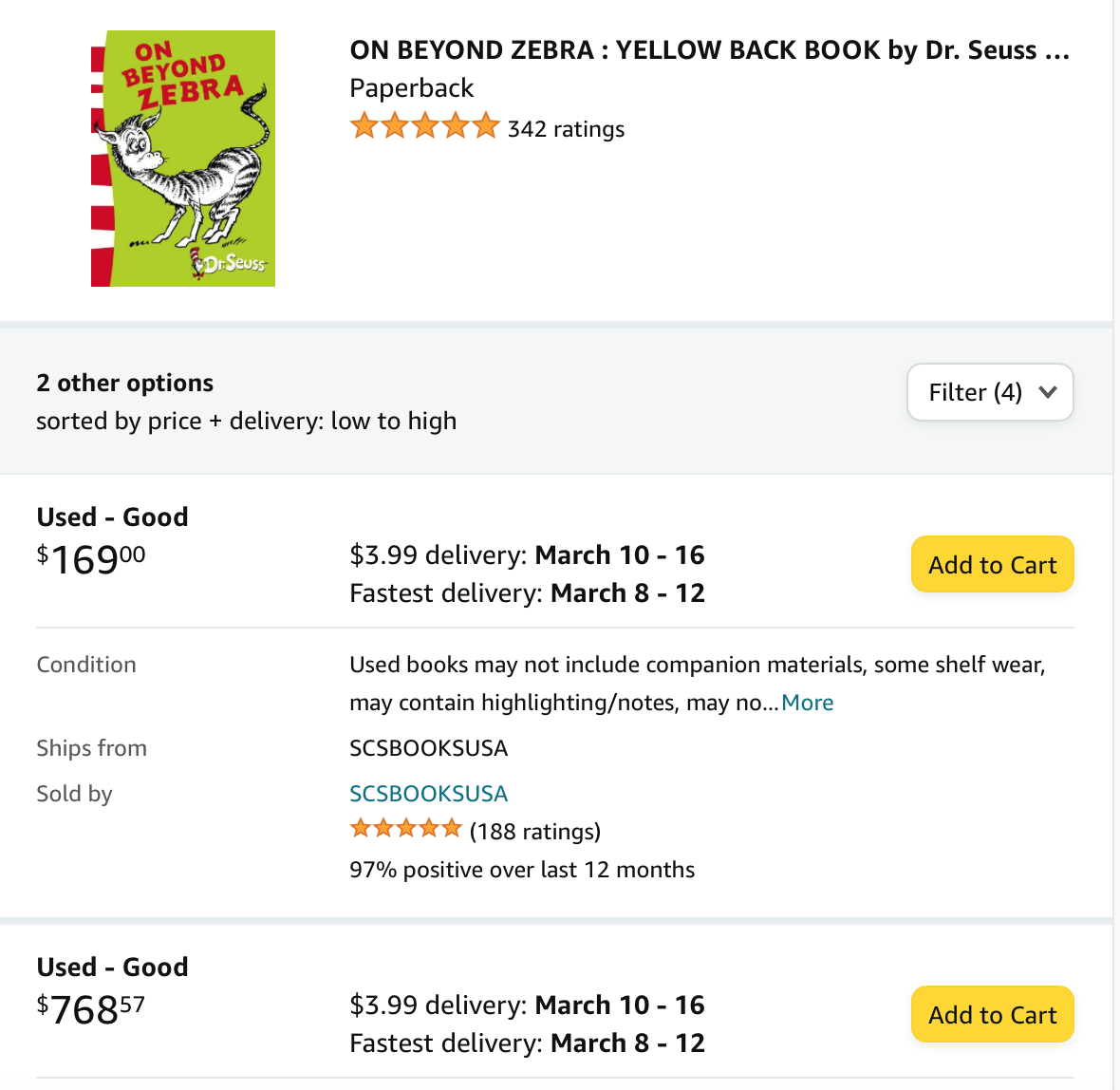 Prices Of Dr. Seuss Books Skyrocket After 6 Are Canceled