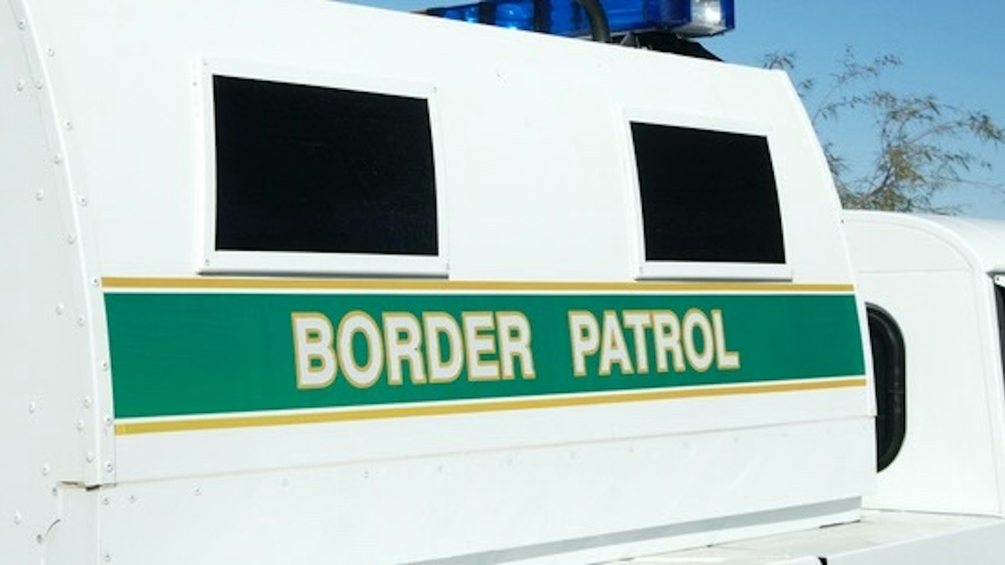 Border Patrol - stock photo