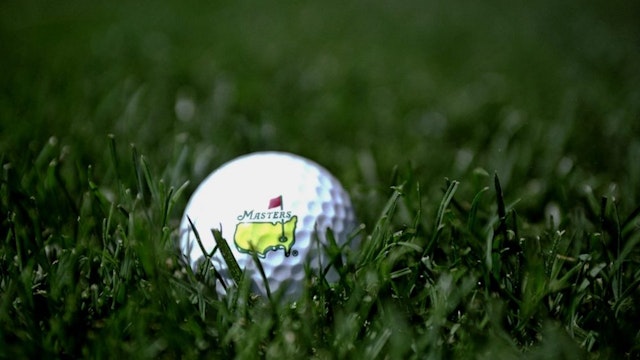 5 Apr 1999: A ball Masters golf ball displays the length of the new rough increased to 1 3/8 of an Inch before the 1999 US Masters at the Augusta National GC in Augusta, Georgia, USA.