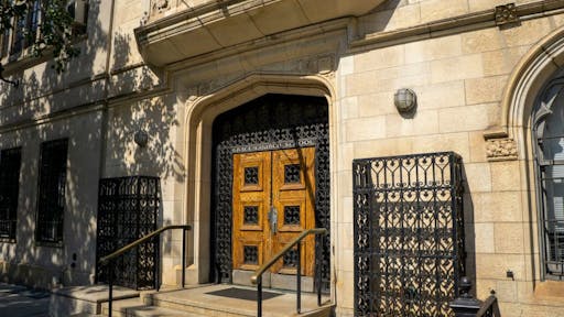 Grace Church School, Entrance, 4th Avenue, New York City, New York Grace Church School, Entrance, 4th Avenue, New York City, New York