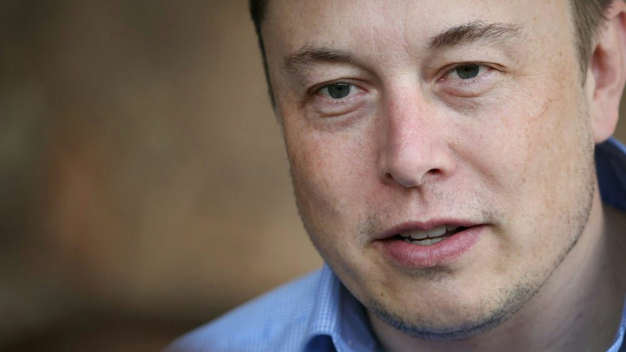 SUN VALLEY, ID - JULY 07: Elon Musk, CEO and CTO of SpaceX, CEO and product architect of Tesla Motors, and chairman of SolarCity, attends the Allen &amp; Company Sun Valley Conference on July 7, 2015 in Sun Valley, Idaho. Many of the worlds wealthiest and most powerful business people from media, finance, and technology attend the annual week-long conference which is in its 33nd year.