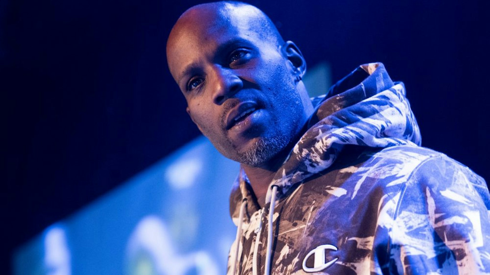NEW YORK, NEW YORK - MARCH 27: Rapper DMX performs in concert at B.B. King Blues Club &amp; Grill on March 27, 2016 in New York City.
