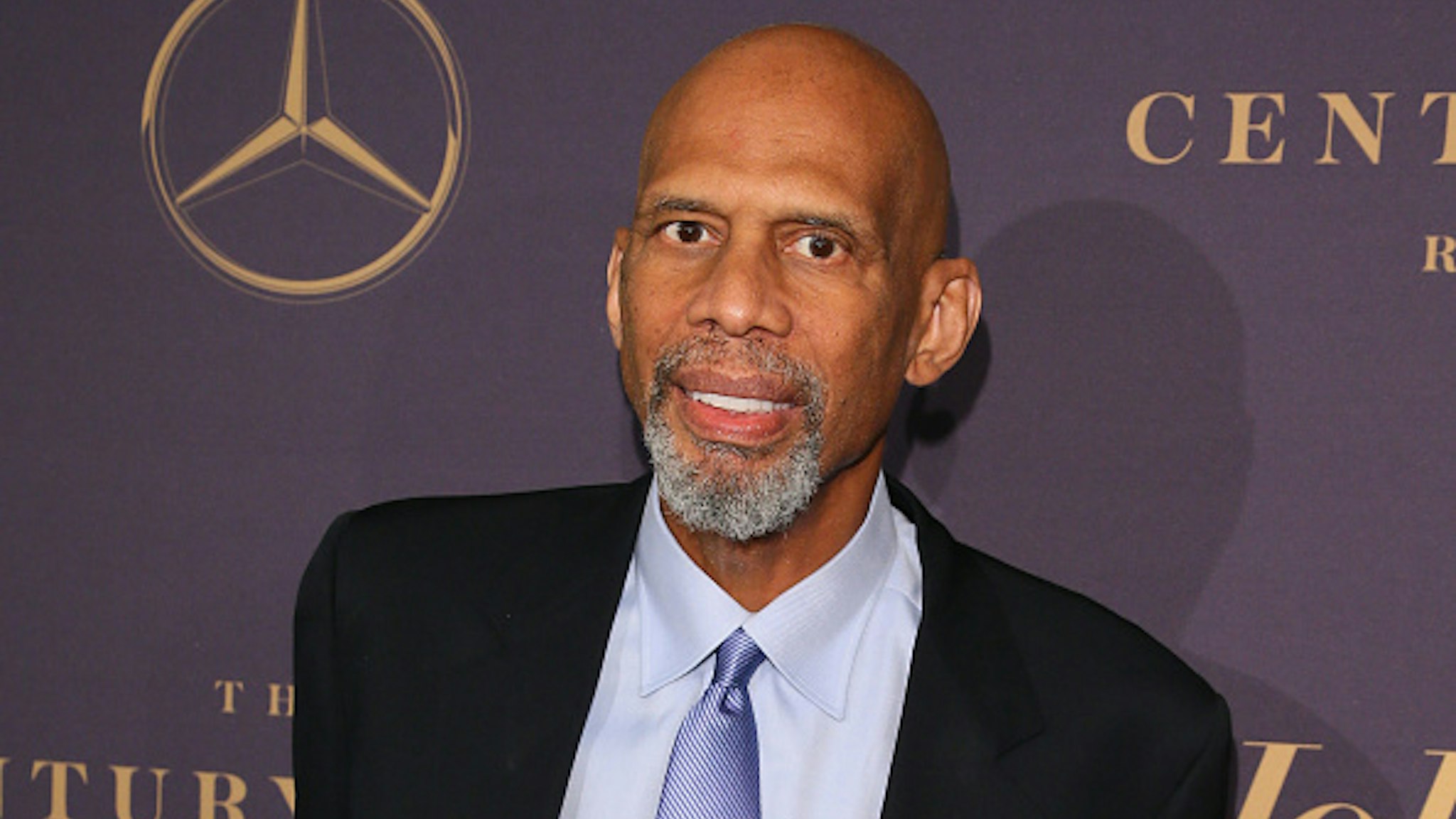 This photo taken February 4, 2019 shows Kareem Abdul-Jabbar at the Hollywood Reporter's 7th Annual Nominees Night in Beverly Hills, California. (Photo by JEAN-BAPTISTE LACROIX / AFP) / ALTERNATE CROP