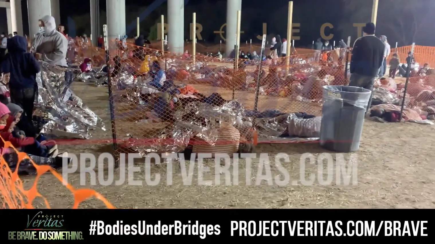 Secretly Recorded Video Reportedly Shows Migrant Children Held Under Bridge At ‘Makeshift’ CBP Processing Center