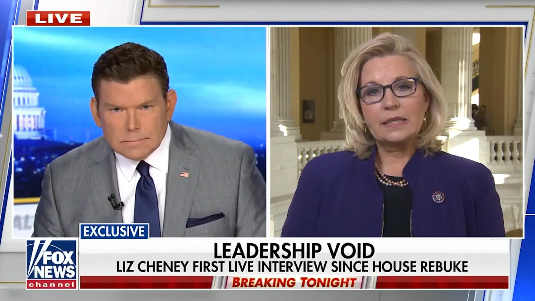 Bret Baier Hammers Liz Cheney In Brutal Interview: More People Voted For Trump In Wyoming Than You