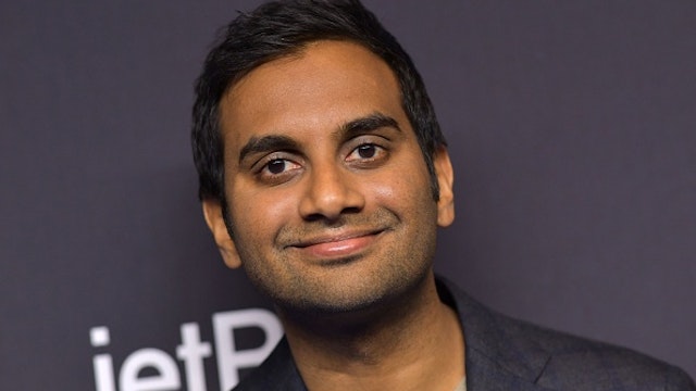 US actor Aziz Ansari arrives for the PaleyFest presentation of NBC's "Parks and Recreation" 10th Anniversary Reunion at the Dolby theatre on March 21, 2019 in Hollywood.