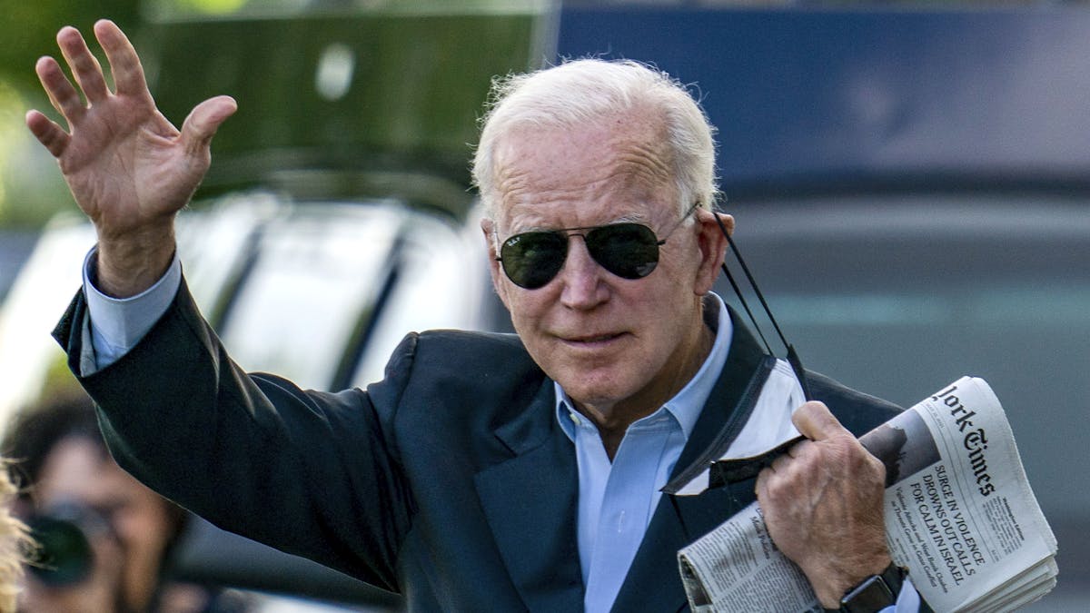 Biden Jokes That He Will Only Answer A Reporter’s Question On Israel If He Gets To Hit Her With A Truck