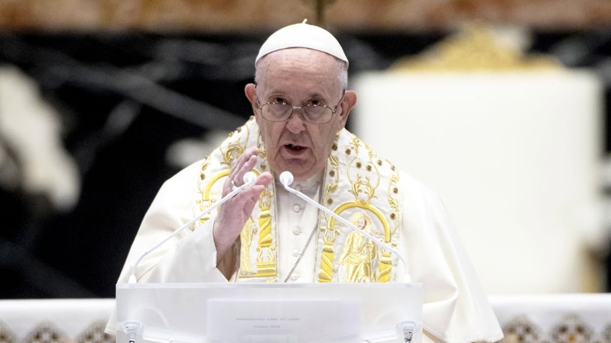 NextImg:Pope Francis Torches Leftist Gender Ideology: ‘The Ugliest Danger’ 
