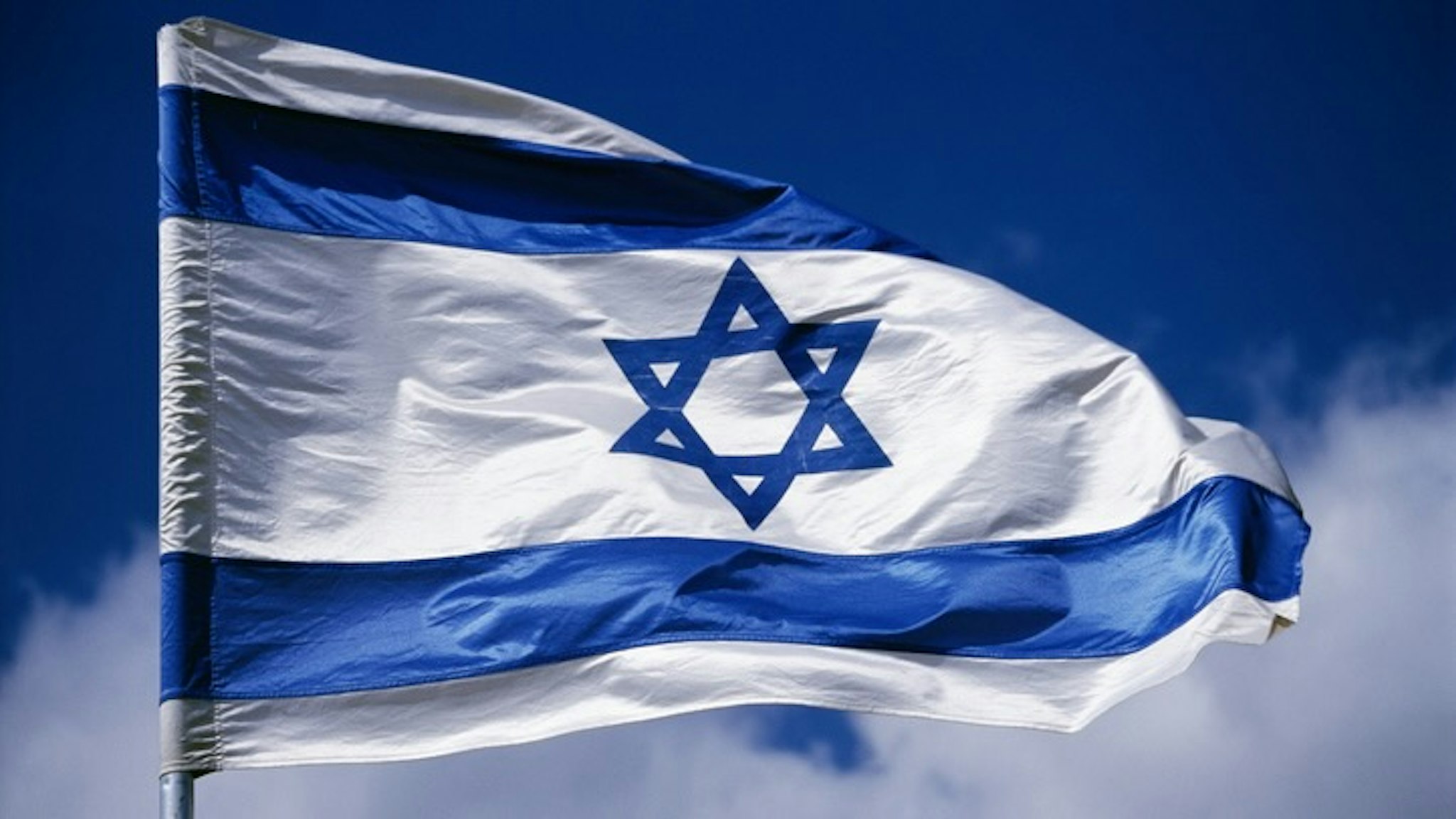 Israeli Flag - stock photo Carl & Ann Purcell via Getty Images