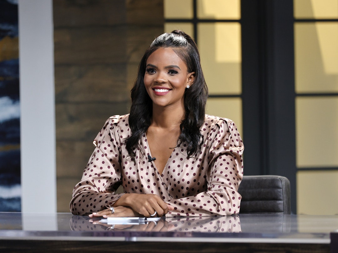 Candace Owens is seen on the set of "Candace" on May 17, 2021 in Nashville, Tennessee. The show will air on Tuesday, May 18, 2021. (Photo by Jason Kempin/Getty Images)