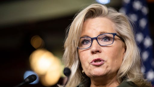 House Republican Leadership Hold Press Conference WASHINGTON, DC - DECEMBER 17: Republican Conference Chairman Rep. Liz Cheney (R-WY) speaks during a press conference at the US Capitol on December 17, 2019 in Washington, DC. House Republican leaders criticized their Democratic colleagues handling of the Impeachment Proceedings of President Donald Trump.