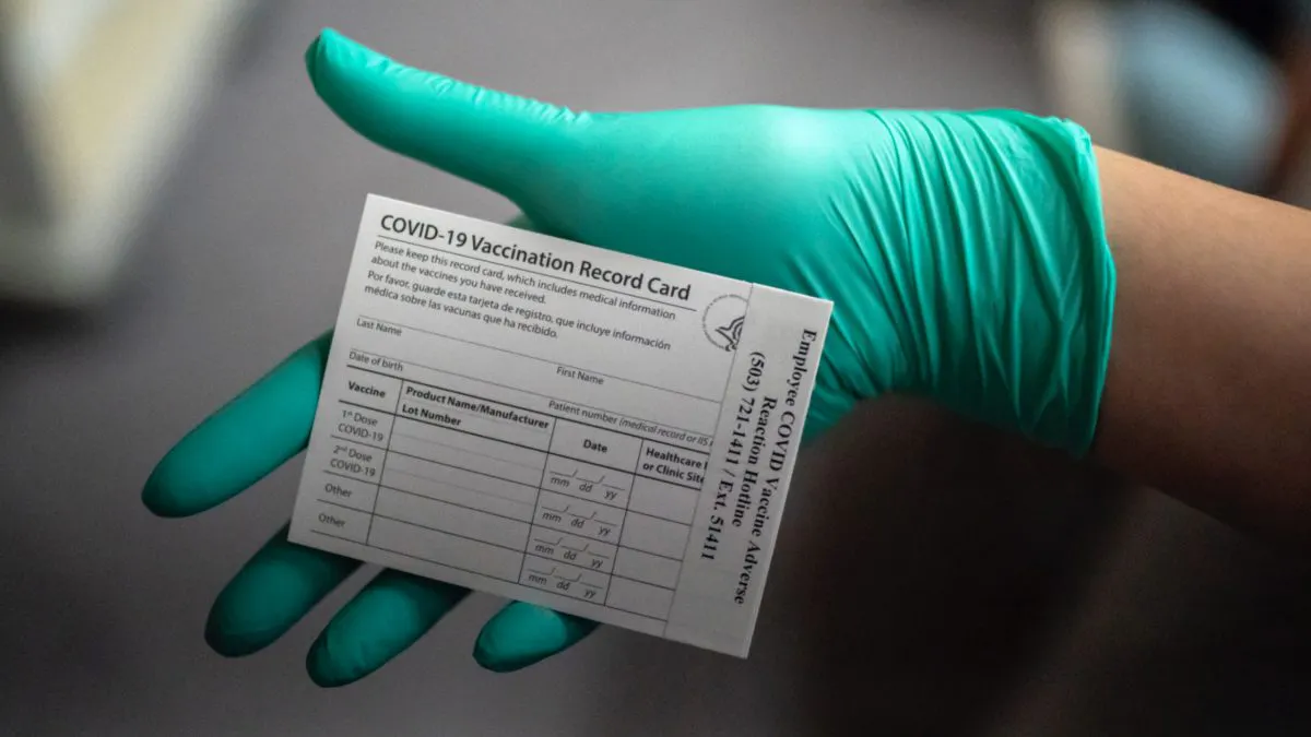Authorities Bust California Man For Selling Fake COVID Vaccine Cards