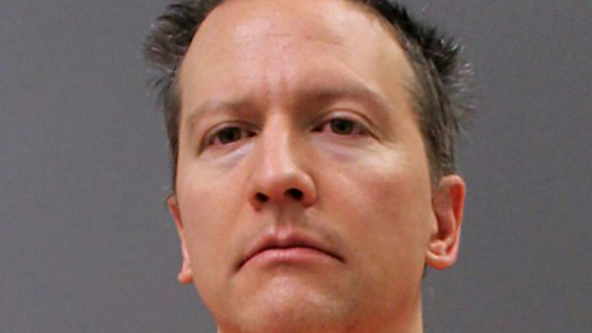 MINNEAPOLIS, MN - APRIL 21: In this photo provided by the Minnesota Department of Corrections, former Minneapolis police officer Derek Chauvin poses for a booking photo after his conviction April 21, 2021 in Minneapolis, Minnesota. Chauvin was found guilty on all three charges in the murder of George Floyd. (Photo by Minnesota Department of Corrections via Getty Images)