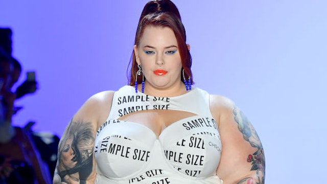 Tess Holliday walks the runway for Chromat Spring/Summer 2020 during New York Fashion Week: The Shows at Gallery I at Spring Studios on September 07, 2019 in New York City.