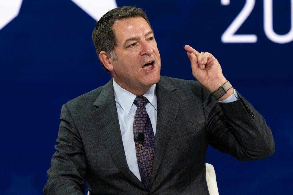 Representative Mark Green, a Republican from Tennessee, speaks during a panel at the Conservative Political Action Conference (CPAC) in Orlando, Florida, U.S., on Saturday, Feb. 27, 2021.