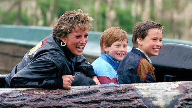 Diana, William & Harry