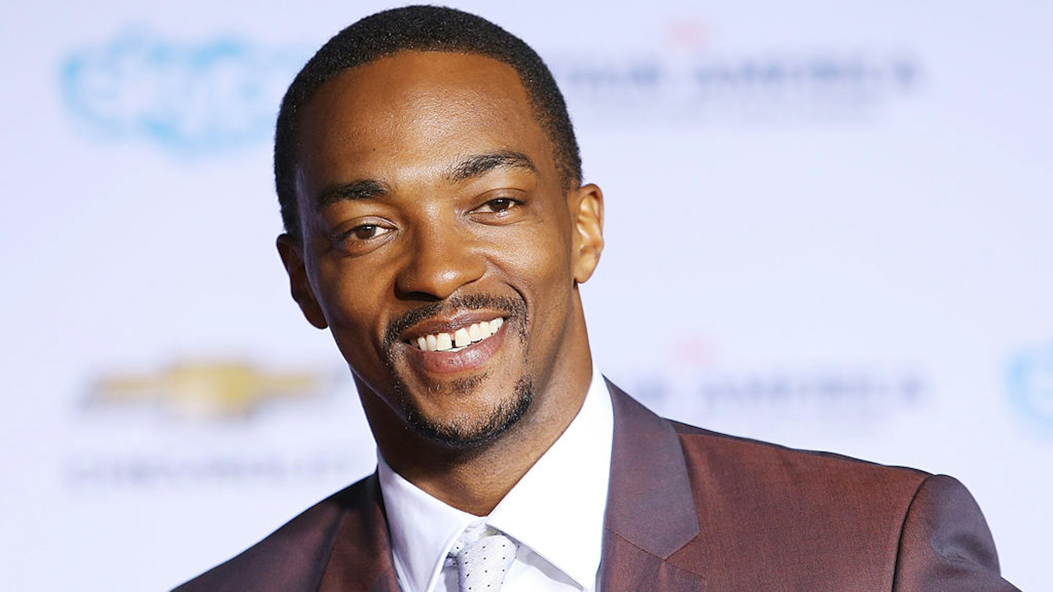 HOLLYWOOD, CA - MARCH 13: Anthony Mackie arrives at the Los Angeles premiere of "Captain America: The Winter Soldier" held at the El Capitan Theatre on March 13, 2014 in Hollywood, California. (Photo by Michael Tran/FilmMagic)