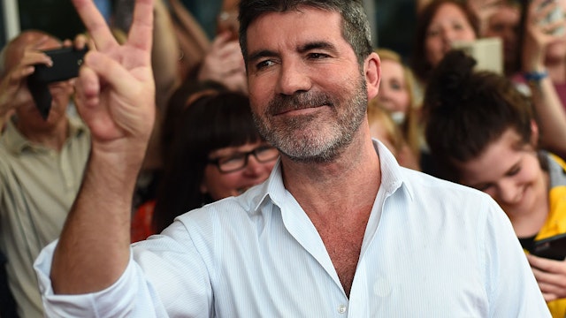 LEICESTER, ENGLAND - JUNE 10: Simon Cowell arrives for the first X Factor auditions of 2016 on June 10, 2016 in Leicester, United Kingdom.