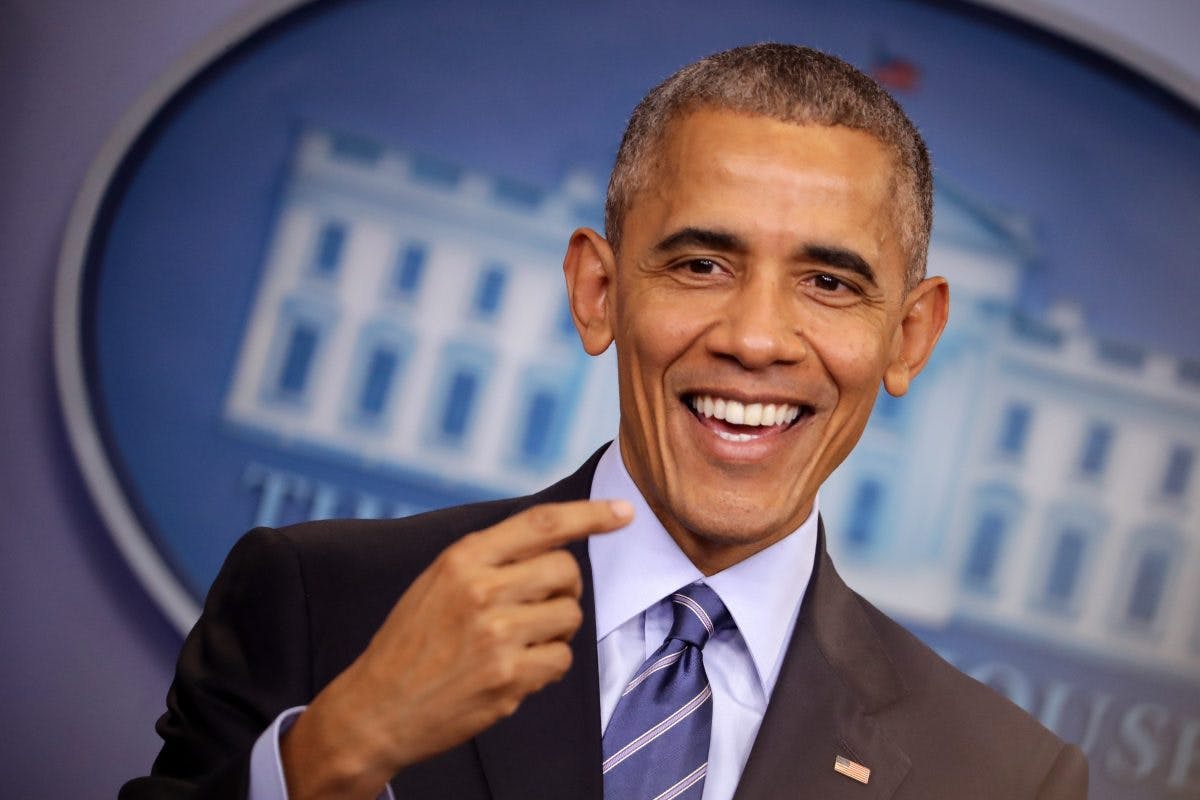 WASHINGTON, DC - DECEMBER 16: U.S. President Barack Obama smiles as he answers questions during a news conference in the Brady Press Breifing Room at the White House December 16, 2016 in Washington, DC. In what could be the last press conference of his presidency, afterwards Obama will be leaving for his annual family vacation in Hawaii.