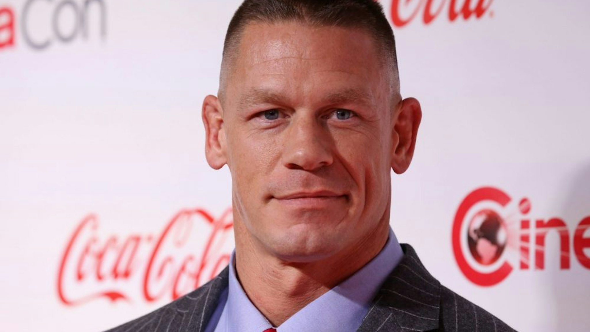 LAS VEGAS, NV - MARCH 30: Professional wrestler and actor John Cena, recipient of the Action Star of the Year Award, attends the CinemaCon Big Screen Achievement Awards at Omnia Nightclub at Caesars Palace during CinemaCon, the official convention of the National Association of Theatre Owners, on March 30, 2017 in Las Vegas, Nevada.