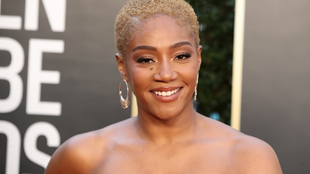 BEVERLY HILLS, CALIFORNIA: 78th Annual GOLDEN GLOBE AWARDS -- Pictured: Tiffany Haddish attends the 78th Annual Golden Globe Awards held at The Beverly Hilton and broadcast on February 28, 2021 in Beverly Hills, California. --