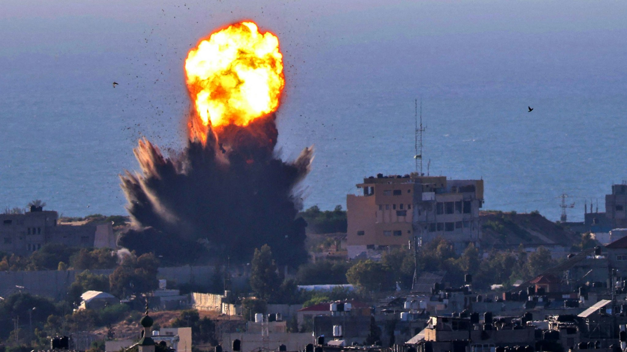 Israel bombing Gaza