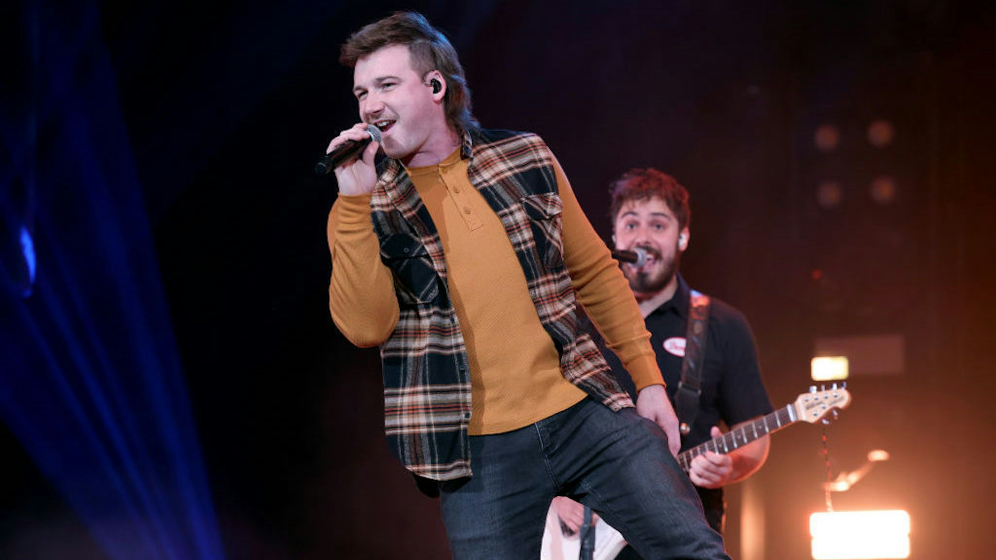 NASHVILLE, TENNESSEE - JANUARY 12: Morgan Wallen performs onstage at the Ryman Auditorium on January 12, 2021 in Nashville, Tennessee. (Photo by John Shearer/Getty Images for Ryman Auditorium)