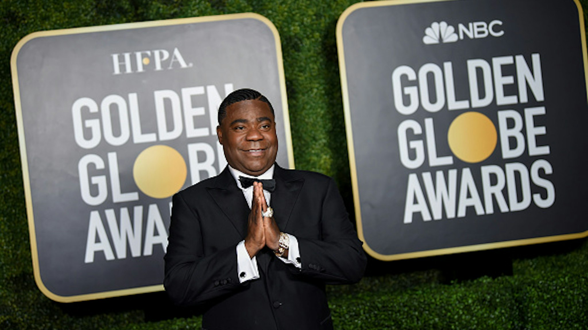 NEW YORK, NEW YORK - FEBRUARY 28: Tracy Morgan attends the 78th Annual Golden Globe® Awards at The Rainbow Room on February 28, 2021 in New York City.