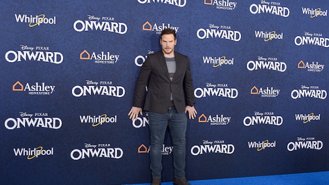 HOLLYWOOD, CALIFORNIA - FEBRUARY 18: Chris Pratt attends the Premiere Of Disney And Pixar's "Onward" on February 18, 2020 in Hollywood, California.