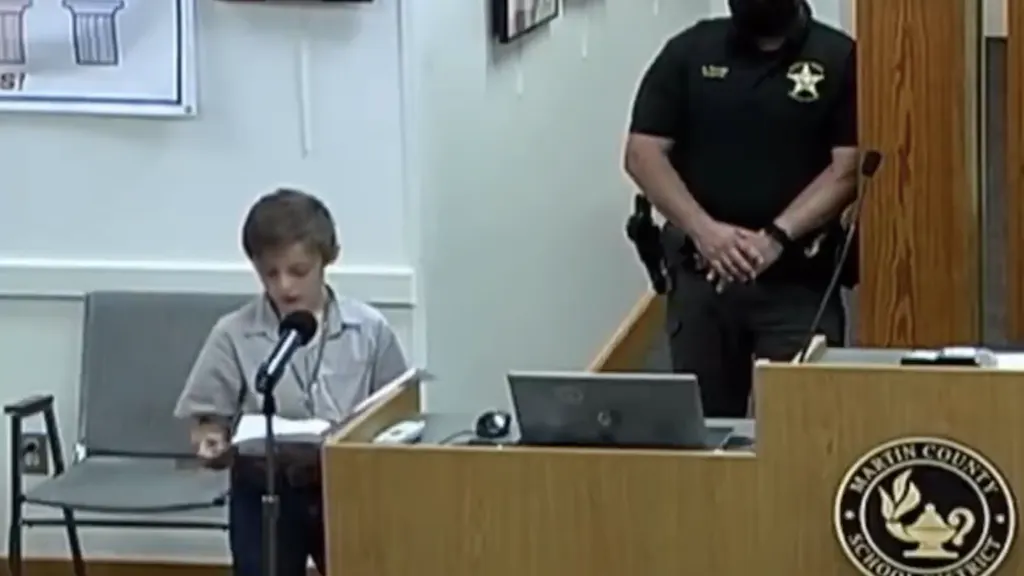 WATCH: 10-Year-Old Boy Obliterates School Board’s Mask Mandate