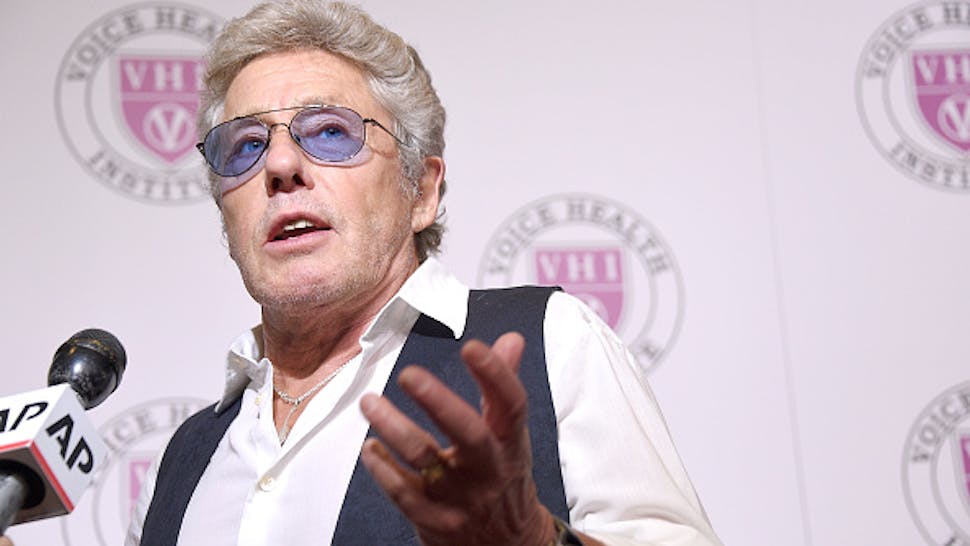 “Raise Your Voice” Concert Honoring Julie Andrews NEW YORK, NY - MARCH 05: Singer Roger Daltrey attends the red carpet arrivals for the "Raise Your Voice" concert honoring Julie Andrews at Alice Tully Hall, Lincoln Center on March 5, 2018 in New York City.
