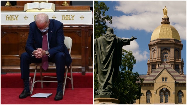 Joe Biden and Notre Dame