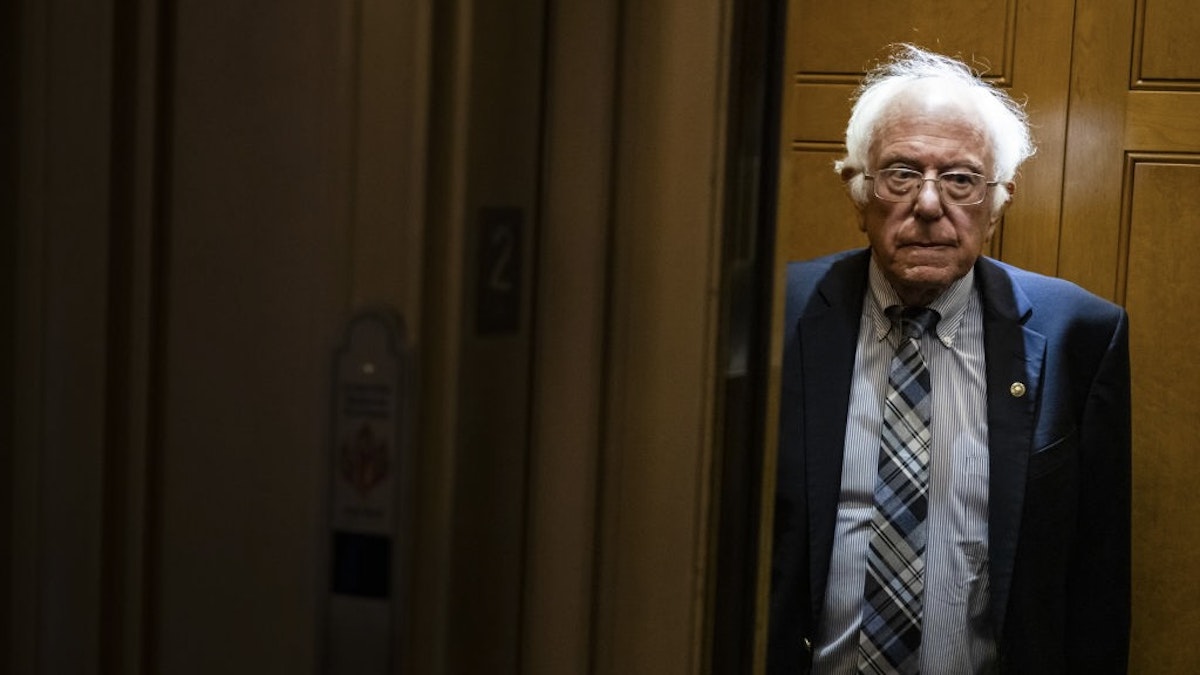 Bernie Sanders Says 'No Deal' On Bipartisan Infrastructure Bill With No Reconciliation Bill