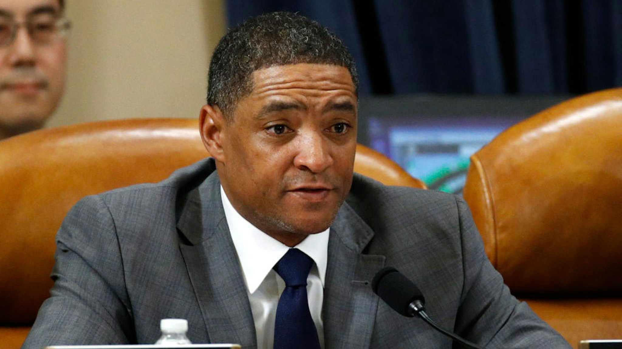 WASHINGTON, DC - DECEMBER 13: Rep. Cedric Richmond, D-La., votes to approve the second article of impeachment as the House Judiciary Committee holds a public hearing to vote on the two articles of impeachment against U.S. President Donald Trump in the Longworth House Office Building on Capitol Hill December 13, 2019 in Washington, DC. The articles charge Trump with abuse of power and obstruction of Congress. House Democrats claim that Trump posed a 'clear and present danger' to national security and the 2020 election based on his dealings with Ukraine. (Photo by Patrick Semansky-Pool/Getty Images)