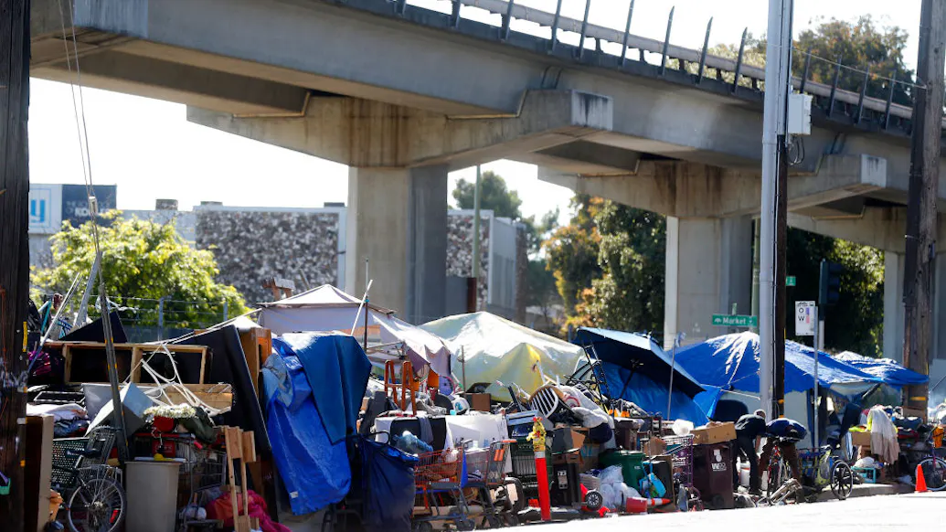 Homeless Californians Are Reportedly Breaking Into Backlogged Shipping Containers