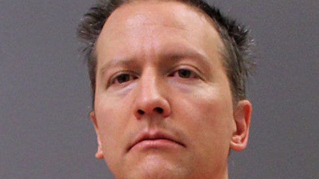 In this photo provided by the Minnesota Department of Corrections, former Minneapolis police officer Derek Chauvin poses for a booking photo after his conviction April 21, 2021 in Minneapolis, Minnesota.