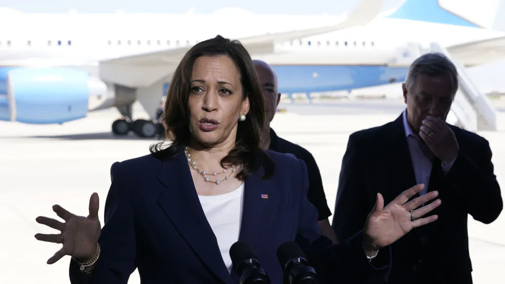 Kamala Harris Blames Trump For Border Crisis, Touts Biden Admin’s ‘Extreme Progress’ On Immigration In Border Speech