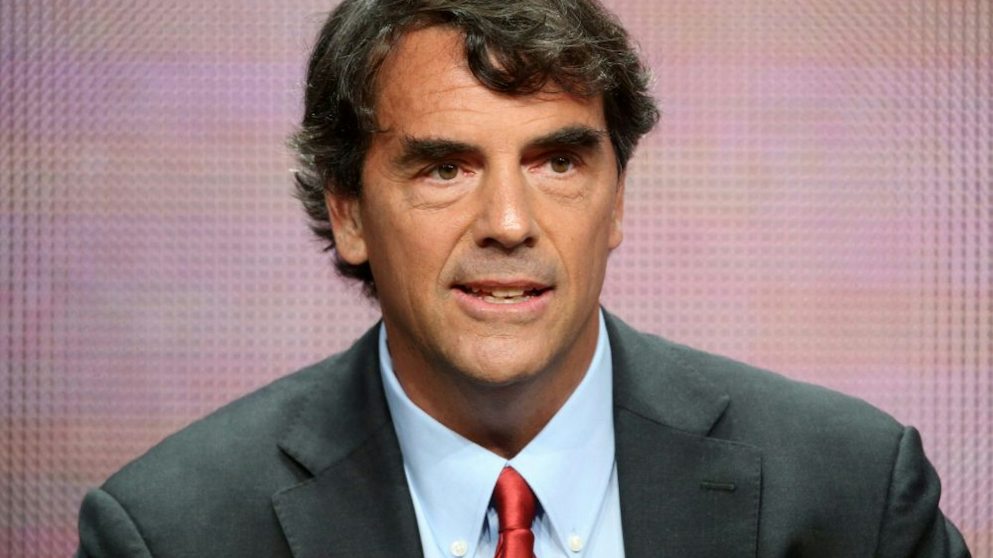 BEVERLY HILLS, CA - AUGUST 05: Executive producer Tim Draper speaks onstage during the 'Startup U' panel discussion at the ABC Family portion of the 2015 Summer TCA Tour at The Beverly Hilton Hotel on August 5, 2015 in Beverly Hills, California.