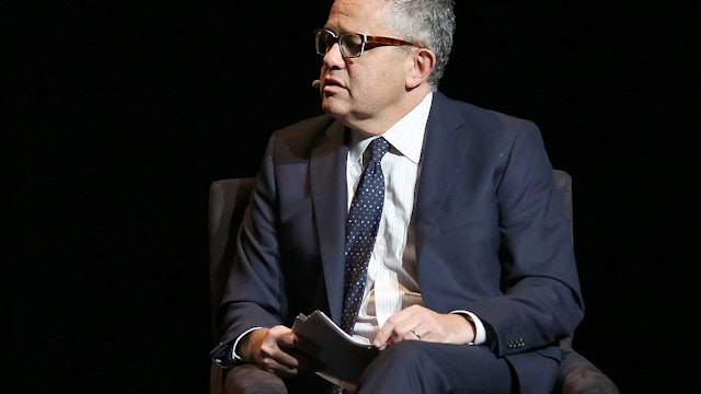 Jeffrey Toobin, Senior Legal Analyst, CNN speaks at the 2016 'Tina Brown Live Media's American Justice Summit' at Gerald W. Lynch Theatre on January 29, 2016 in New York City.