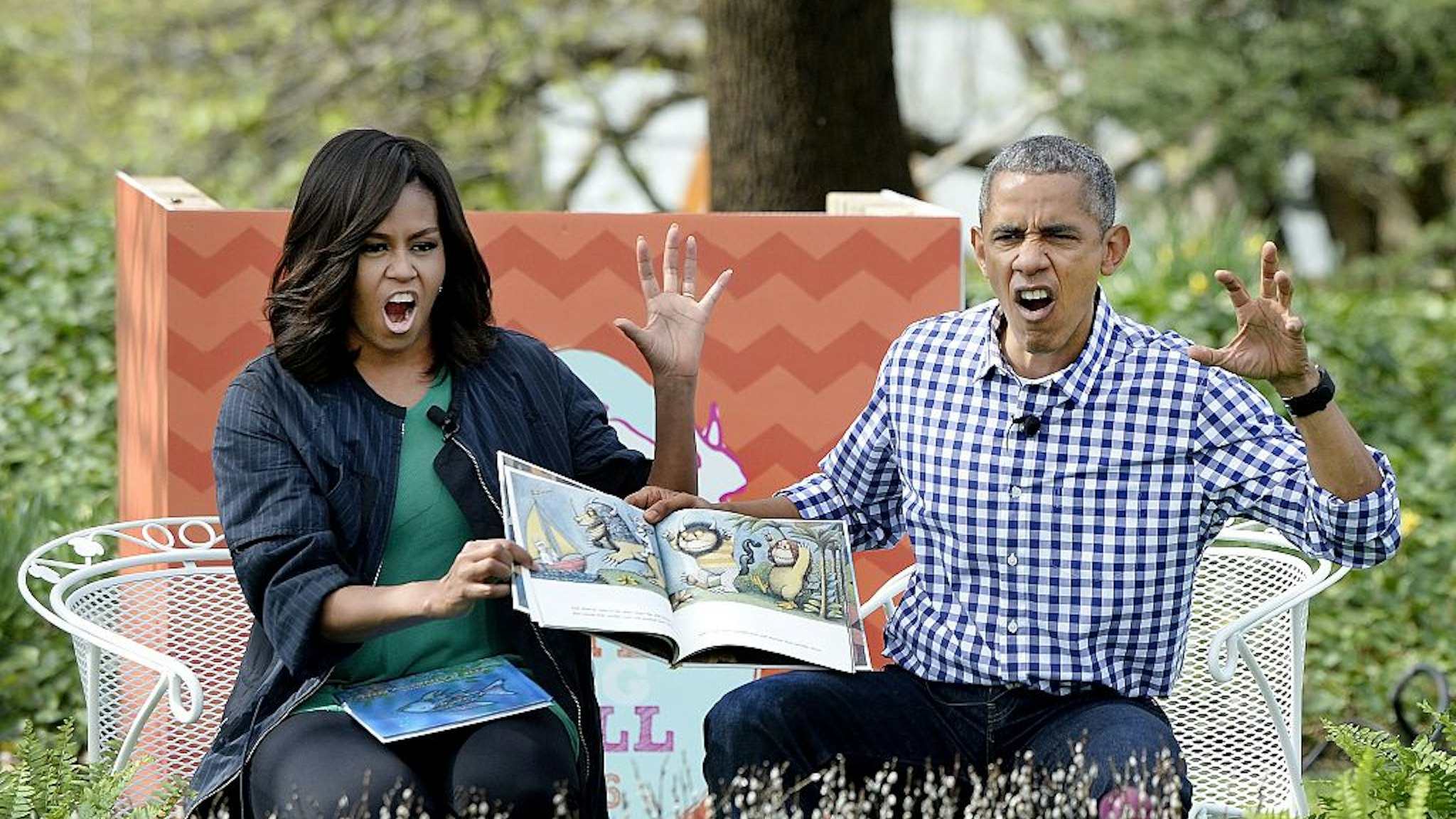 Obamas: Where The Wild Things Are