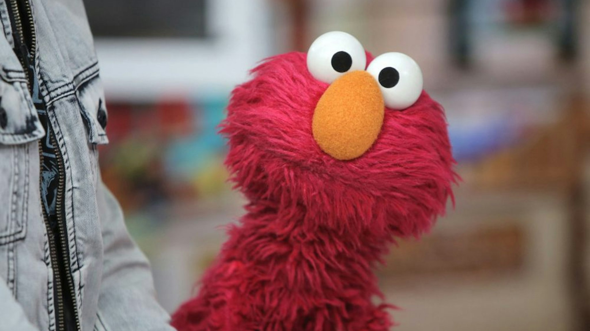 TODAY -- Pictured: Elmo from Sesame Street on Friday, Aug. 4, 2017