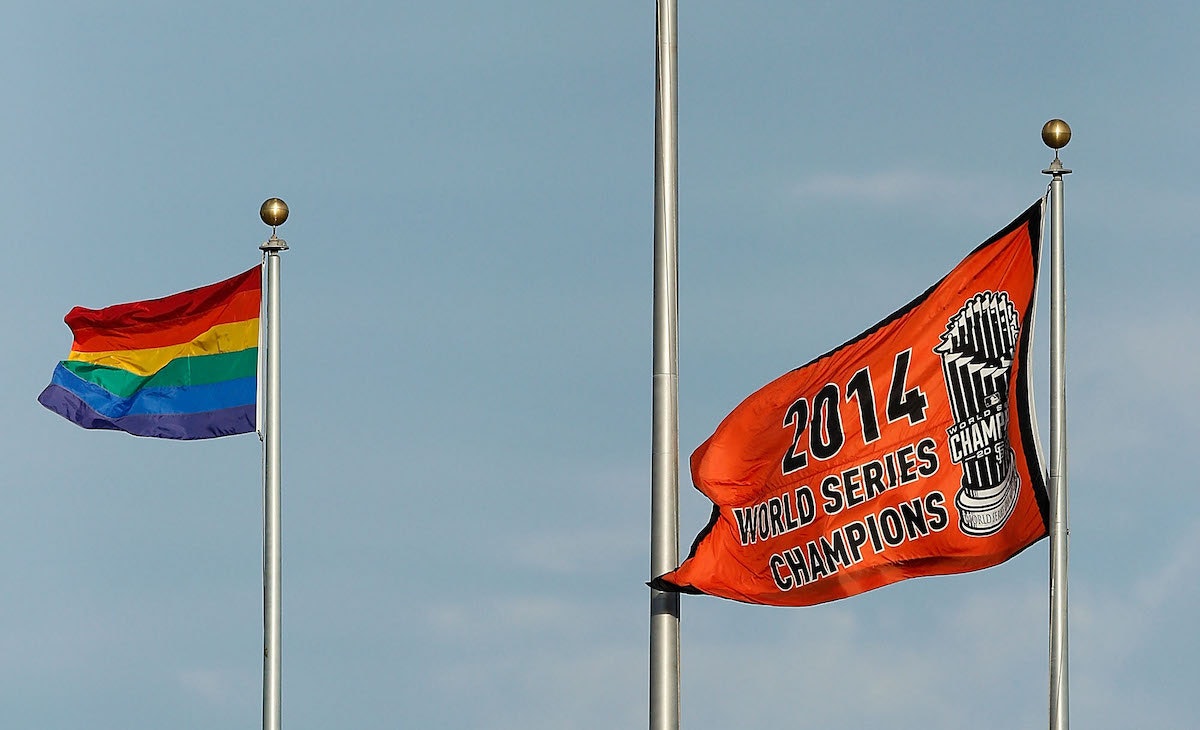 San Francisco Giants to honor Pride Month with logo on caps and uniforms