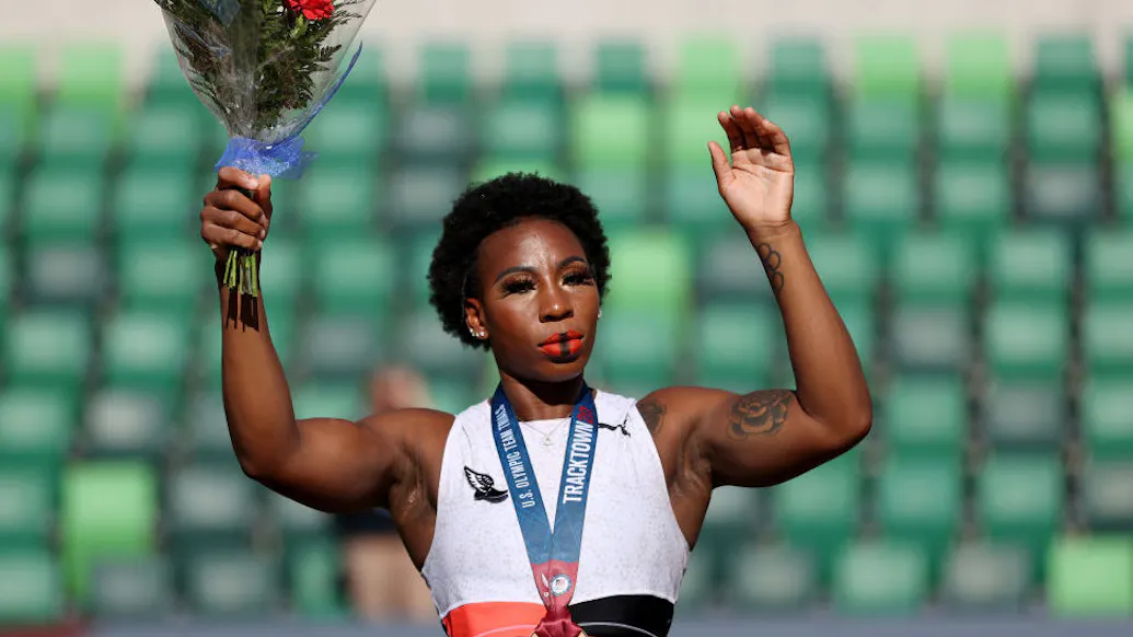 Anthem-Snubbing Gwen Berry Sponsored By Puma, Defund The Police Advocates