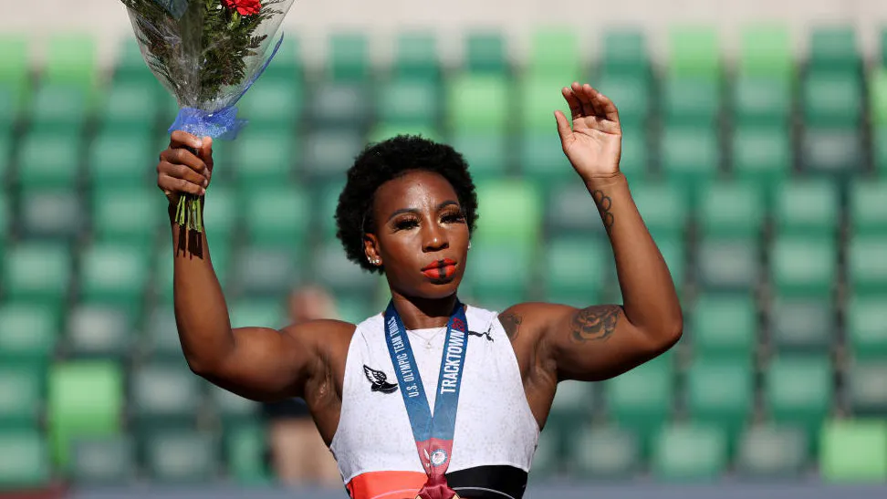 Anthem-Snubbing Gwen Berry Sponsored By Puma, Defund The Police Advocates